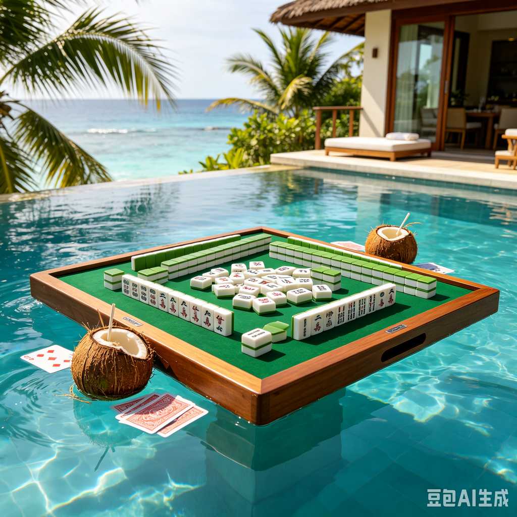 gradient blue mahjong tiles